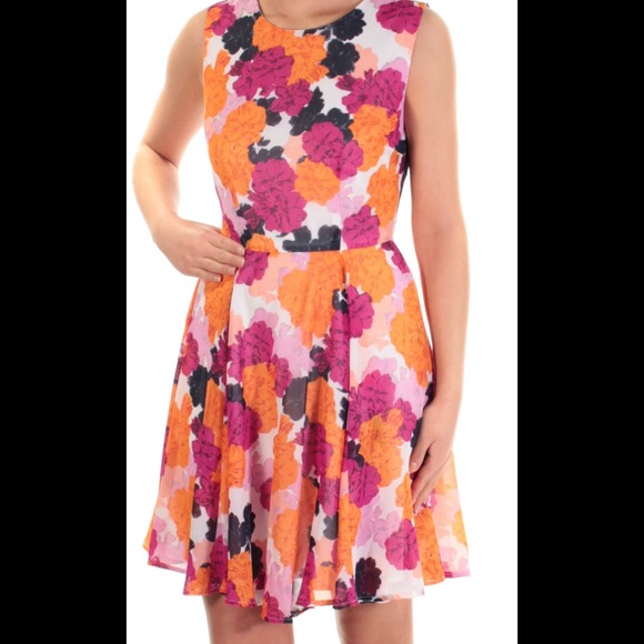 Maison Jules Dresses & Skirts - New Maison Jules Floral Sleeveless Womens Dress